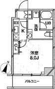 グランパセオ巣鴨 201 間取り図