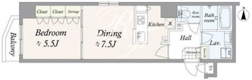 グランパセオ本所吾妻橋 303 間取り図