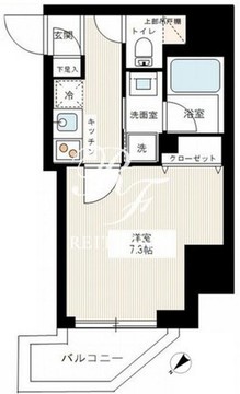 ハーモニーレジデンス大塚山手 701 間取り図