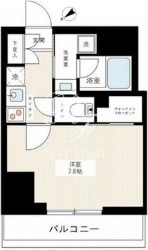 ハーモニーレジデンス大塚山手 1102 間取り図