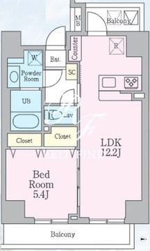 LYNNBARN 301 間取り図