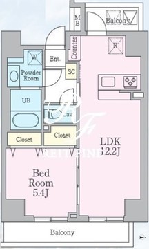 LYNNBARN 701 間取り図