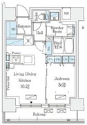 テラス押上 410 間取り図