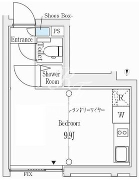 シメトリー木場 102 間取り図