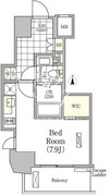 アンパサンド北新宿 201 間取り図