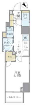 プランドール水天宮 401 間取り図
