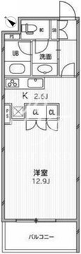 HF目黒行人坂レジデンス 313 間取り図