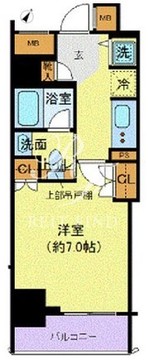 フェルクルール上野駅前 902 間取り図