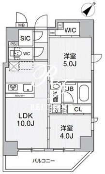 カバナ浅草橋 701 間取り図