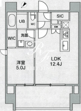 シーズンフラッツ浅草橋 602 間取り図