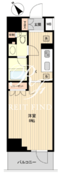 HF両国レジデンス 702 間取り図
