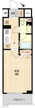 HF両国レジデンス 803 間取り図