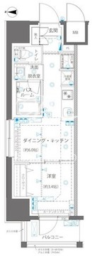 ズーム浅草ウエスト 301 間取り図
