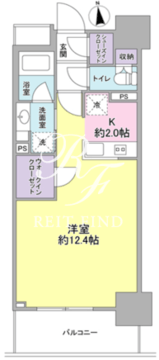 スタイリオ品川中延 903 間取り図