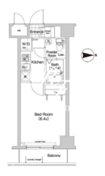 コンフォリア木場公園 603 間取り図