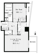 レガーロ西早稲田 1202 間取り図