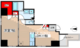 GLOBE RESIDENCE SKYTREE AVENUE 401 間取り図