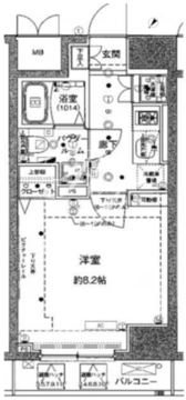 アルテシモプリマ 702 間取り図