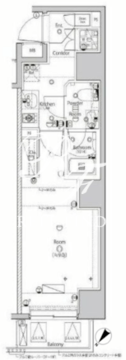 シーフォルム外苑前 1003 間取り図