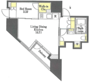 プライムメゾン本郷 101 間取り図