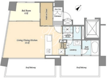 コンフォリア代官山青葉台 901 間取り図