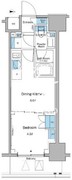 ルフォンプログレ上野マークス 403 間取り図