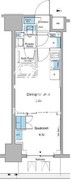 ルフォンプログレ上野マークス 502 間取り図