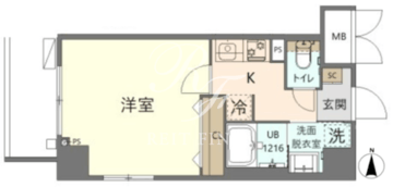 KoHa錦糸町 306 間取り図