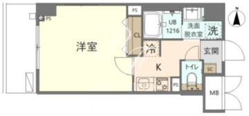 KoHa錦糸町 405 間取り図