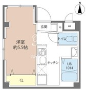 レピュア池上レジデンス 201 間取り図