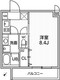 オルタナ北品川 301 間取り図