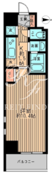 レガーロ御茶ノ水1 901 間取り図