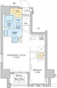 プラウドフラット浅草アベニュー 601 間取り図