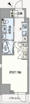 アジールコート汐浜キャナル 601 間取り図
