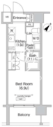 エミネンス高輪台 1203 間取り図