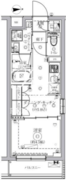 セジョリ千鳥町 201 間取り図