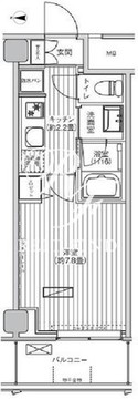 ヒューリック浅草橋江戸通 602 間取り図