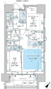 ディームス渋谷本町 507 間取り図