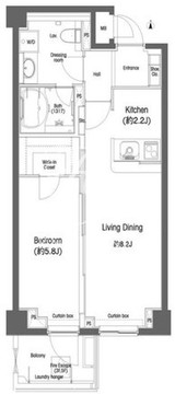 戸越銀座プレイス 505 間取り図
