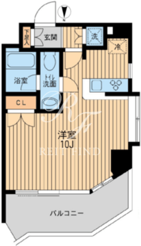 スペーシア池尻大橋 301 間取り図