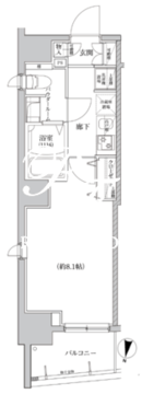 リルシア門前仲町 701 間取り図