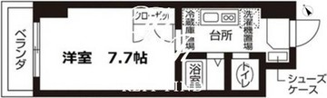 ローズウッド・ハイツ門前仲町 501 間取り図