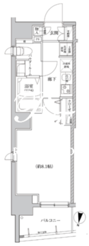 リルシア門前仲町 901 間取り図