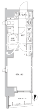 リルシア門前仲町 1001 間取り図