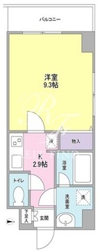 ヒルサイド御茶ノ水 201 間取り図