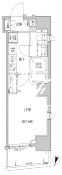 リルシア門前仲町 703 間取り図