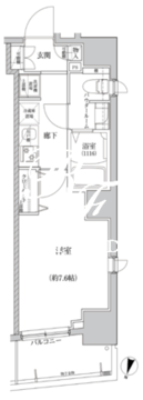 リルシア門前仲町 903 間取り図