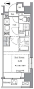 ＢｌｕＲｏｃｋ東品川 205 間取り図