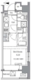 ＢｌｕＲｏｃｋ東品川 205 間取り図