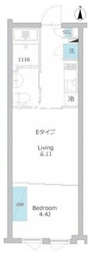 アレーロ音羽 305 間取り図